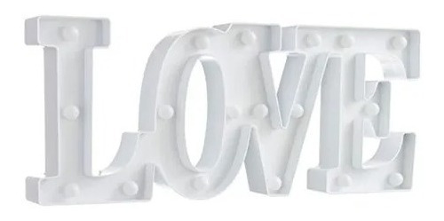 Letra Luz Led Lámpara Decorativa Luces Love Hogar Fiesta