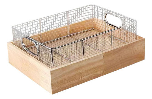 Bandeja Para Servir Comida, Cesto Para Fritar, Prato
