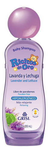 Shampoo Ricitos De Oro Lavanda Y Lechuga 250ml