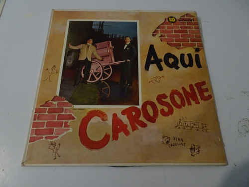 Renato Carosone - Aqui Carosone - Vinilo Argentino