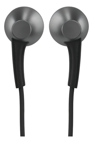 Fone de ouvido Energy Sistem Urban 3 Titanium Black com microfone cinza