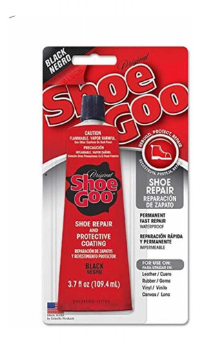 Pega Para Zapatos Súper Fuerte Shoe Goo Tube Negra Original