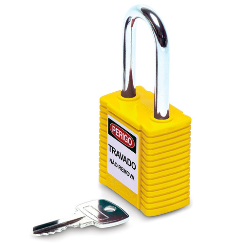 Cadeado De Segurança Brady Amarelo 1,5  - 77570 77570