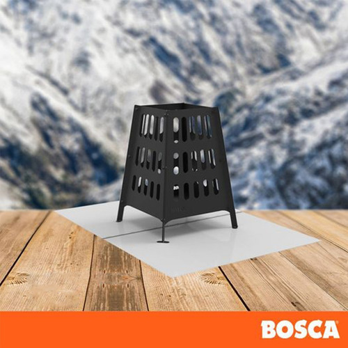 Fogonero Brasero Armable Cuadrado Bosca Asador Parrilla Ext