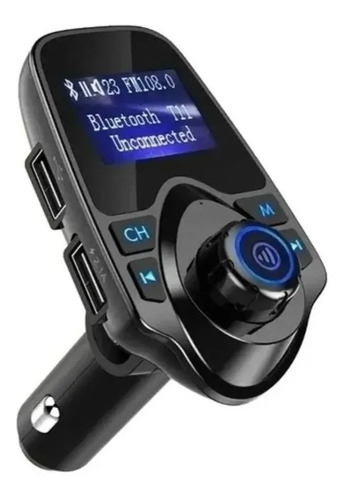 Transmisor Radio Fm Bluetooth Dual Usb Mp3 Cargador Auto