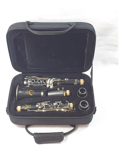 Imagem 9 de 10 de Clarinete Eagle Cl04 Sib 17 Chaves C/ Estojo Cl 04 Clarineta