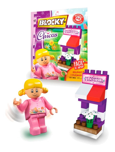 Blocky Ciudad 22pz Bolsita Coleccionable Ladrillitos 