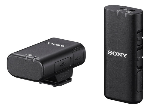 Micrófono Sony Ecm-w2bt Inalámbrico Camera-mount Color Negro