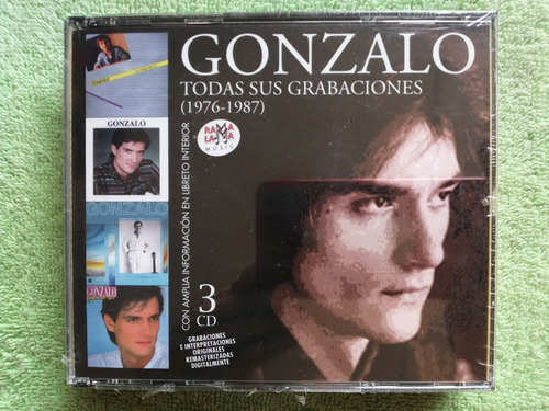 Eam 3 Cds Gonzalo Todas Sus Grabaciones 1976 - 1987 Ramalama