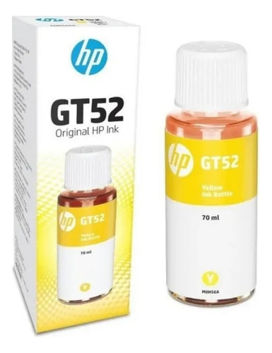 Kit 4 Refil De Tinta Hp Gt52 Gt53 Colorido E Preto