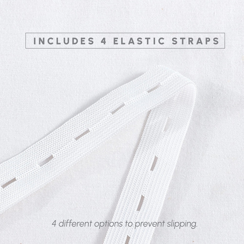 Funda De Somier Elástica Y Ajustada Hasta 30 Cm De Altura