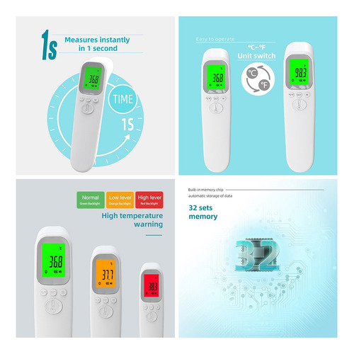 Termómetro Corporal Y Mini Medición De La Temperatura De Los