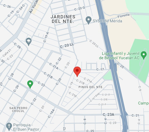 Bonita Casa, Sobre Calle 21, Pinos Del Norte, Merida Yucatan, Afr06