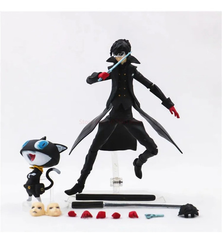 Figura De Acción Figma 363 Persona 5 Joker & Morgana, Modelo