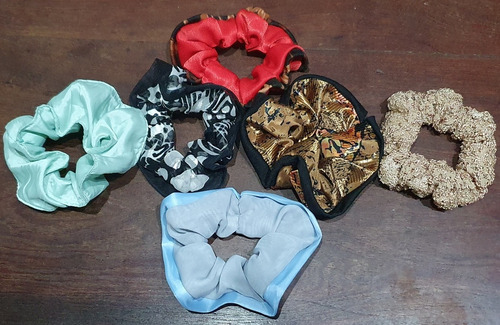 Scrunchies X 6-gomitas Para Pelo - Consultar Venta Por Mayor