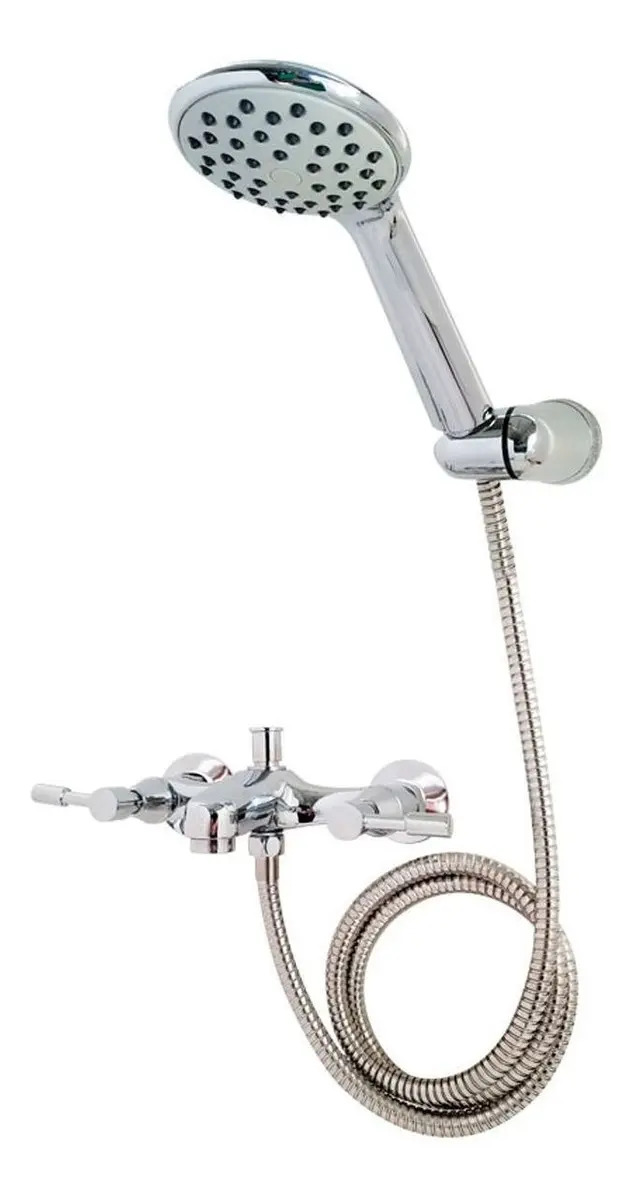 Griferia Ducha Aqualaf 4038 Aruma Lever Exterior Con Transf