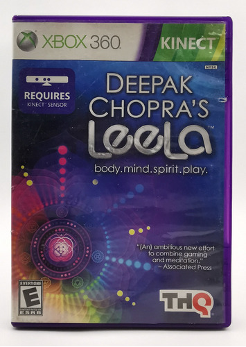 Kinect Deepak Chopra's Leela Mind Xbox 360 * R G Gallery