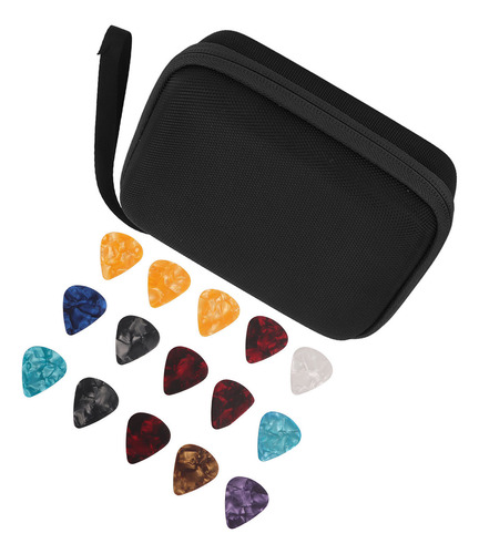 Juego De Fundas Para PĂșas De Guitarra, Color Negro Y Negro,