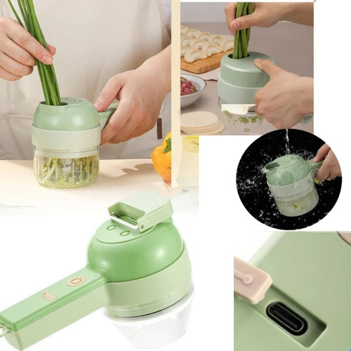 Picador De Vegetales Y Verduras Eléctrico Resistente