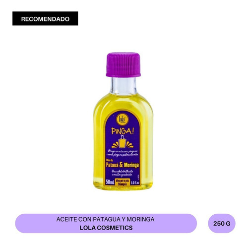Lola Cosmetics Aceite De Pataguá Y Moringa