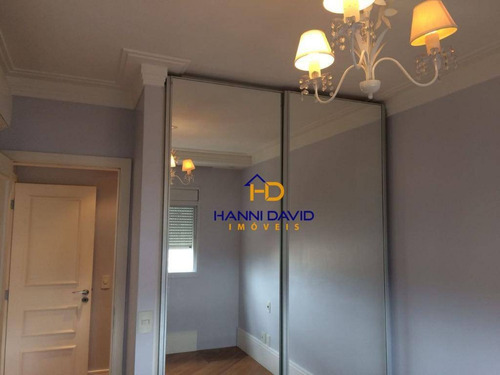 Imagem 15 de 25 de Alto Padrão Varanda Gourmet Mobiliado, Quadra De Tênis E Lazer Completo - 222m² 4 Dorms 2 Suítes 4 Vagas, Próximo Metrô V. Mariana - Ap2217