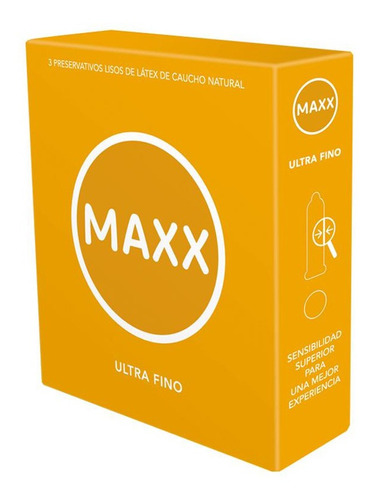 Preservativos Maxx Ultra Fino X36u (12x3) 