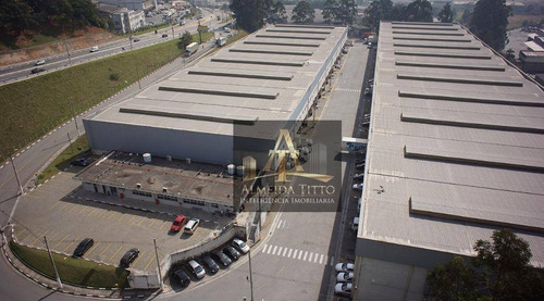 Excelente Galpão Para Locação Em Condomínio Logístico Com 1.298,83 M² Em Barueri/sp - Confira! - Ga0400