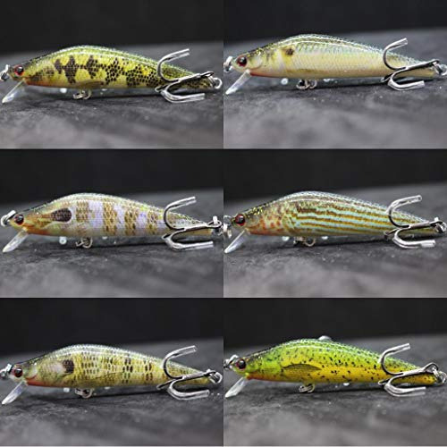 Señuelo Pesca Wlure Minnow Crankbait Para Robalo