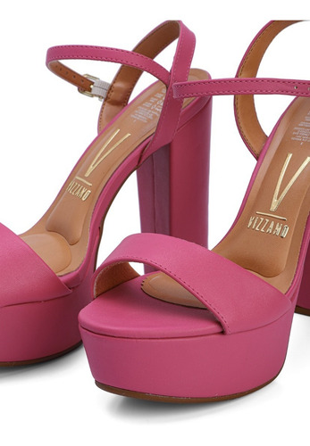 Imagen 5 de 6 de Sandalia Mujer Plataforma Vizzano Fucsia