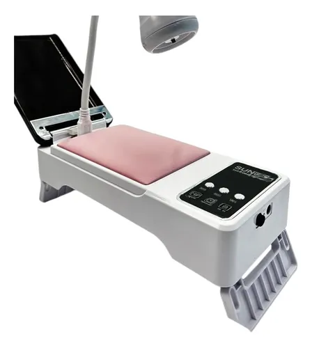 Lampara Secado Uñas Uv Led Press On 2 En 1 Con Reposabrazos