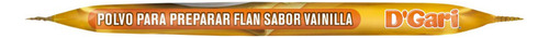 Flan Dgari Sabor Vainilla 115 G Postre Clásico