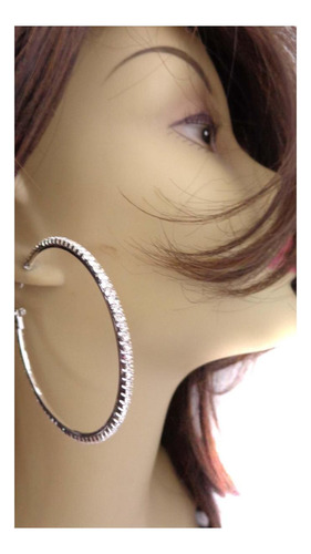 Pendientes De Aro De Cristal Pendientes De Aro De Plata En