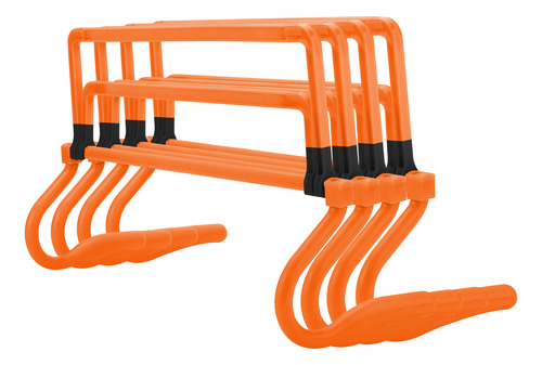 Kit Barreira C/ 4 Obstáculos 4 Alturas Ajustáveis Agilidade