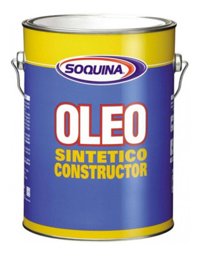 Oleo Constructor 1 Galón Blanco Invierno Soquina Mimbral