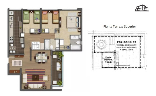 Lindo Dúplex Con Terraza Privada: Quincho Y Jacuzzi. Holanda