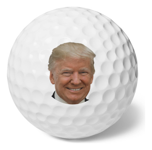 Brian Bula Juego 6 Pelota Golf Trump Donald Tamaño Estandar
