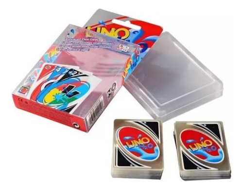 Juego De Mesa De Cartas Resistentes Al Agua Colores Y Número