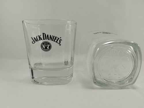 2 Vasos Whisky Jack Daniels 270 Mls Originales Envío Gratis 