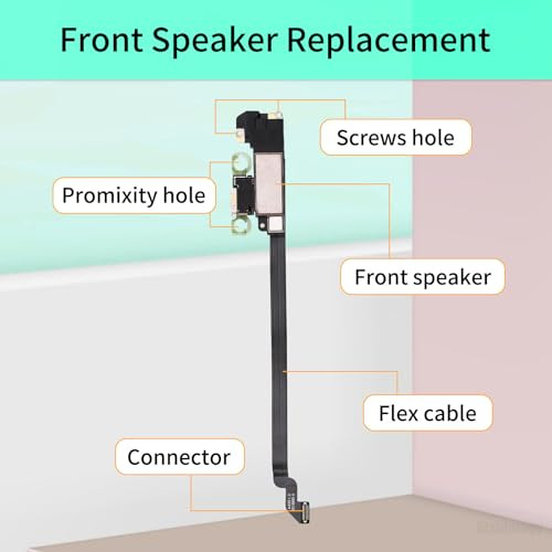 Reemplazo Del Altavoz Auricular Para iPhone XR Reparación Pa