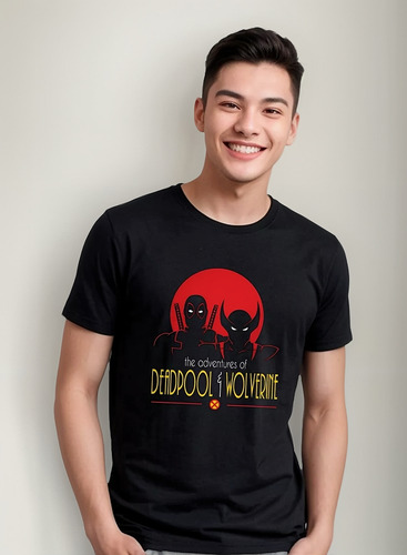 Remera Las Aventuras De Deadpool Y Wolverine 7846