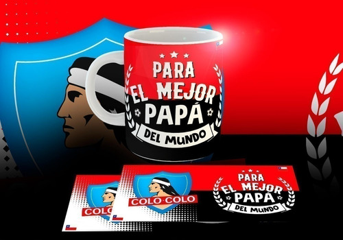 Plantillas Sublimación Tazas, Día Del Padre | Fútbol Chileno