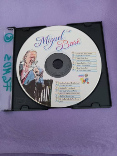 C D Musical - Miguel Bose - 16 Temas - Leer En El Cd