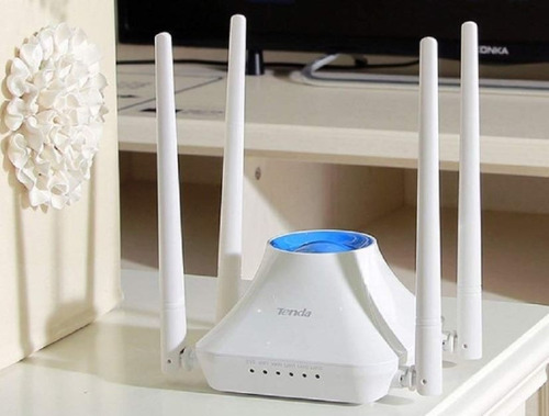 Imagen 2 de 2 de Router Repetidor Wifi Inalambrico Tenda F6 300mbps 4 Antenas