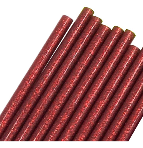 10 Barras De Pegamento Termofusible De Colores Para Sellar