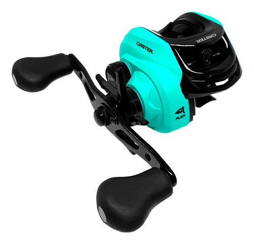 Imagen 2 de 6 de Reel rotativo Caster Flex 105R derecho color verde agua