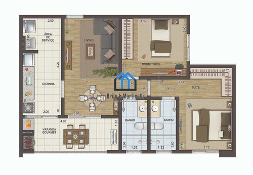 Imagem 4 de 7 de Apartamento Com 2 Dorms, Esplanada Independência, Taubaté - R$ 265 Mil, Cod: 164 - V164
