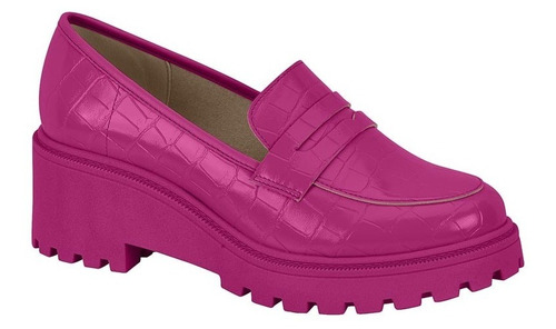 Mocassim Loafer Feminino Beira Rio Tratorado Alto Tendencia