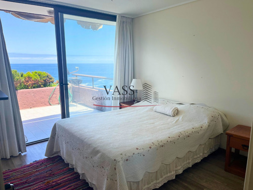 Vass Vende Depto 4d 3b En Primera Linea Av. Borgoño. Concón