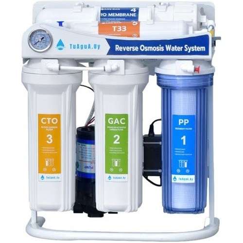 Filtro Purificador Agua 6 Etapas-desaliniza-osmosis Inversa