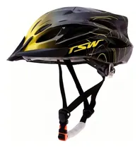 Comprar Capacete Bike Mtb Raptor 3 Tsw C\u002F Regulagem De Tamanho E Led Cor Capacete Bike Tsw Amarelo Tamanho M